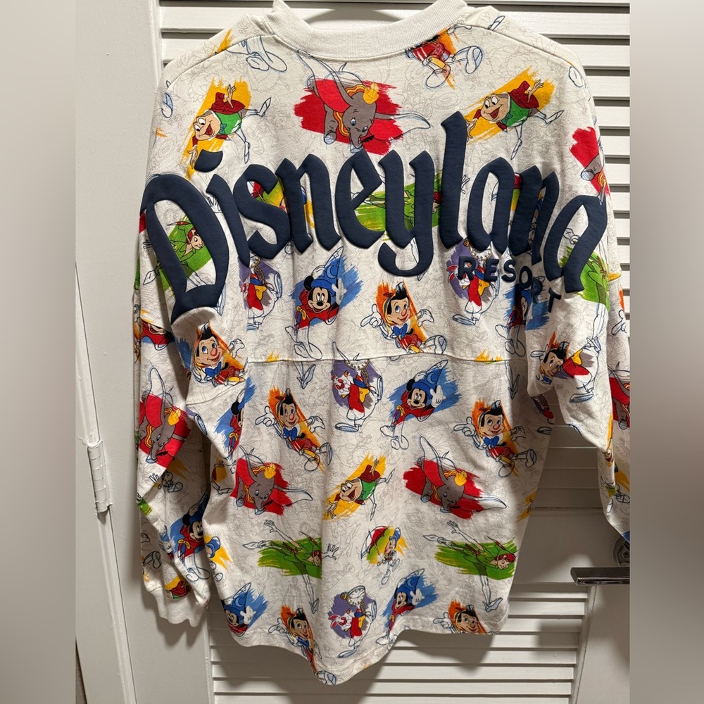 Disneyland multi character spirit jersey